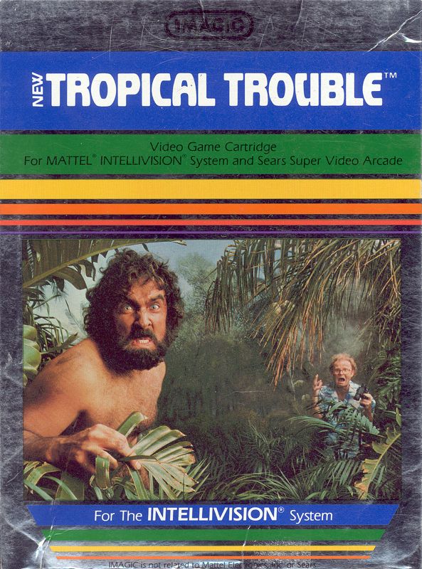 Tropical Trouble box art for Intellivision